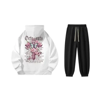 Small Columns Under The Sea Sweatshirt Set Unisex