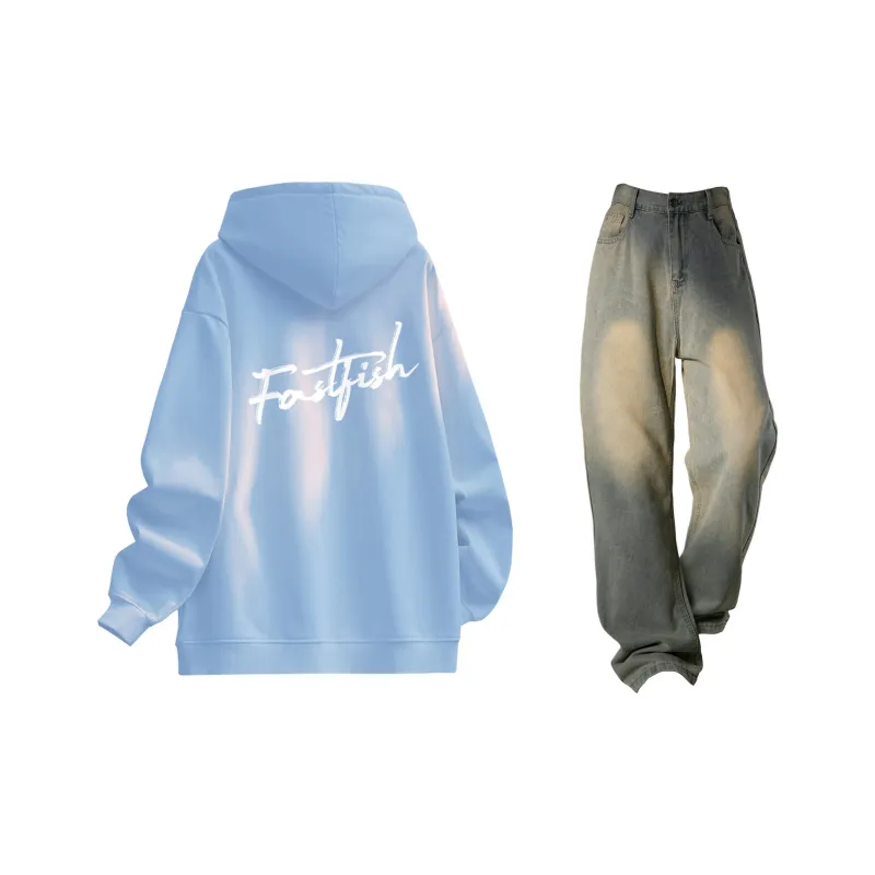 FASTFISH Sweatshirt Sets Unisex-11