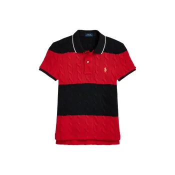 Polo Ralph Lauren SS24 Polo Shirt Women's Black
