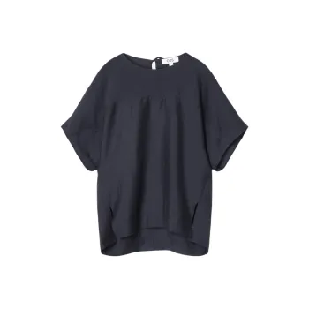 COS T Shirts Women's Navy Blue