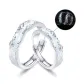 Love Timeless Glow 999 Fine Silver-Couple Rings