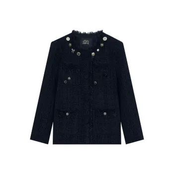 ELF SACK Jackets & Coats Women's Urban Navy Blue