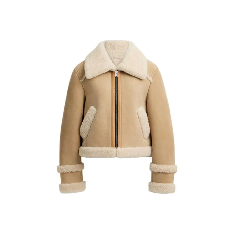 COACH SS24 Jackets & Coats Women's Sand Yellow-0