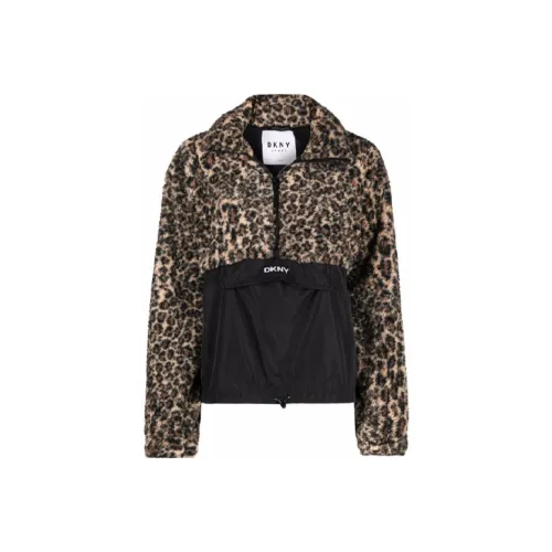 DKNY FW21 Loose Fit Jacket Women's Light Brown