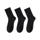 [3 Pack, Antibacterial Odor-Resistant]3 Pack (Black)