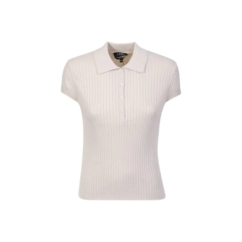 A.P.C Polo Shirts Women's Ecru-0