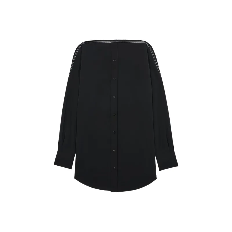 MM6 Maison Margiela Shirts Women's Black-0
