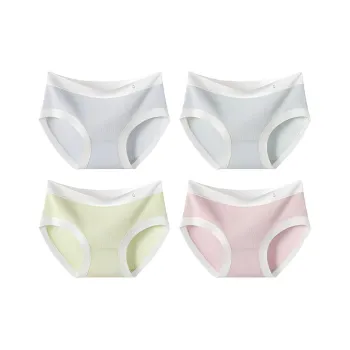 XIA.WA.ZHI.XIU Underpants Women's 4 Pack