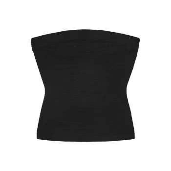 COS Strapless Tops Women's Black