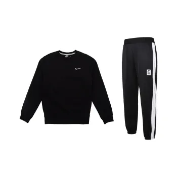 Nike Sweatshirt Set Unisex Black