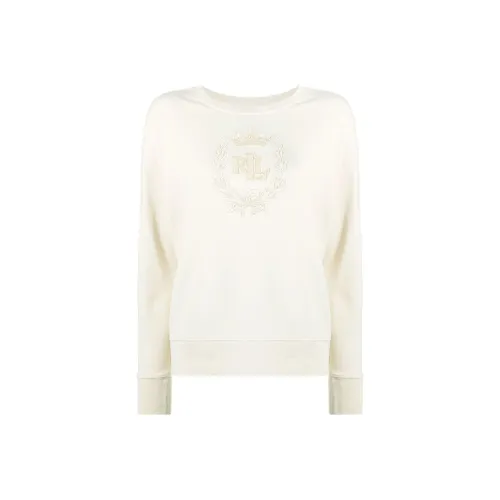 Polo Ralph Lauren SS23 Sweatshirt Women's Ivory