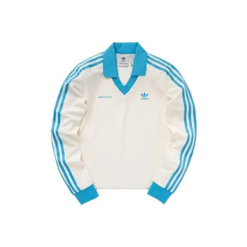Adidas Originals X Sporty & Rich Soccer Jersey Cream/Baby Blue