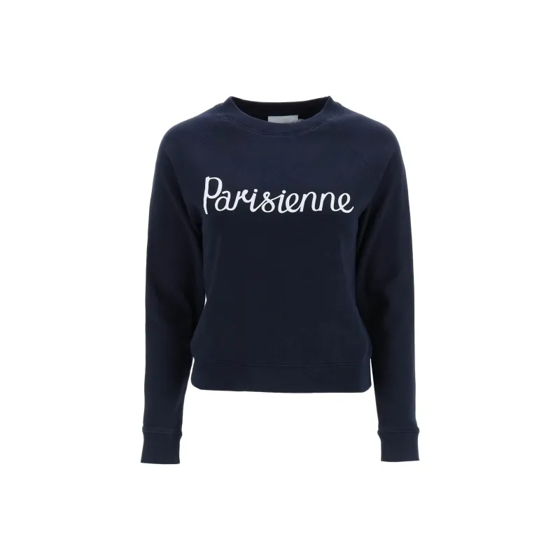 Maison Kitsune Sweatshirts Women's Blue-0