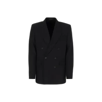 Balenciaga Buttoned Tailored Blazer