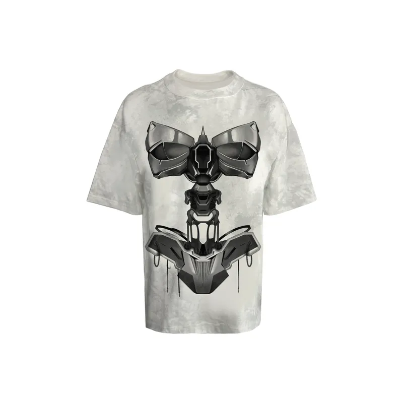INTERPLU T Shirt Unisex Light Gray-0