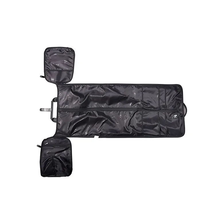 FREQUENTFLYER Polyester Handbag Unisex Knight Black-4
