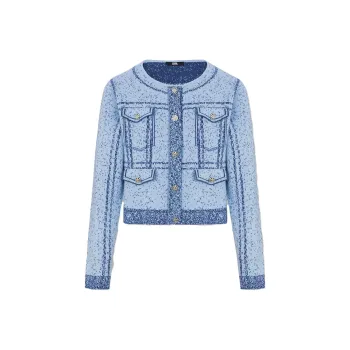 KARL LAGERFELD / Karl Lagerfeld Jeans Knitwear Women's Blue
