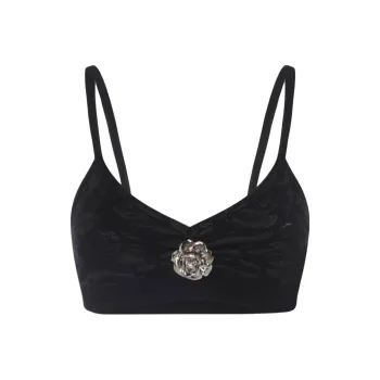 Blumarine Strapless Top Women's Black