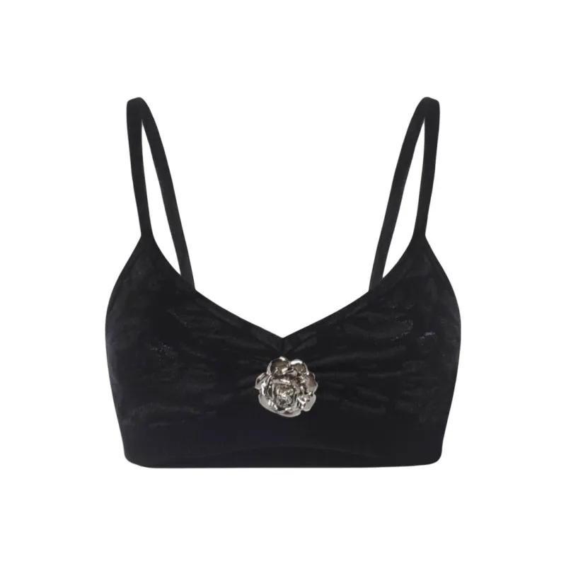 Blumarine Strapless Top Women's Black-0