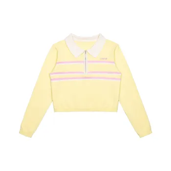 ECHOSTA Polo Shirts Women's Yellow