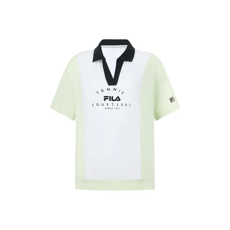 FILA Polo Shirt Women's Lime Green-0