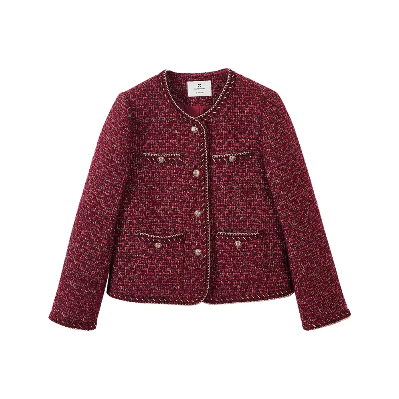 XIANGYING Jackets Women's Red-0