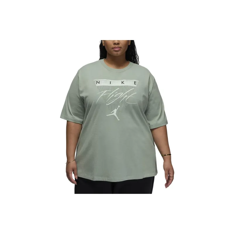 Nike Flight Heritage Women's Graphic T-Shirt Plus Size-0