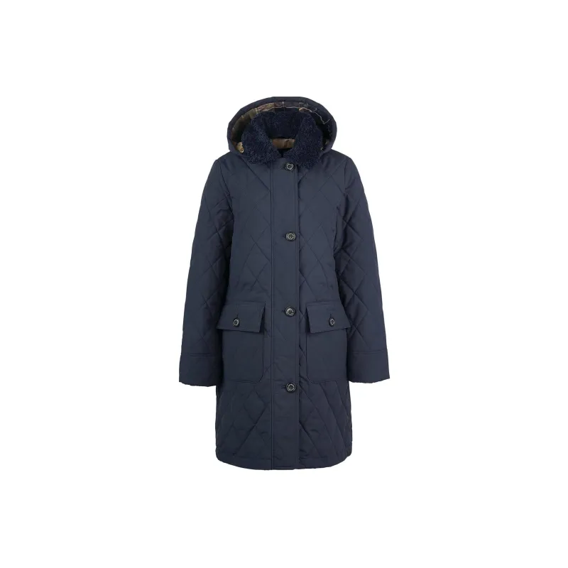 BARBOUR Barbour Fox Quilted Jacket Jackets Coats Women's Dark Blue-0