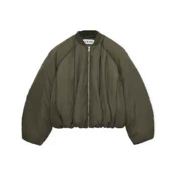 LOEWE Padded Bomber Jacket 'Loden Green'