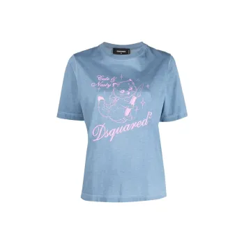 DSQUARED 2 T-Shirts Women's Blue
