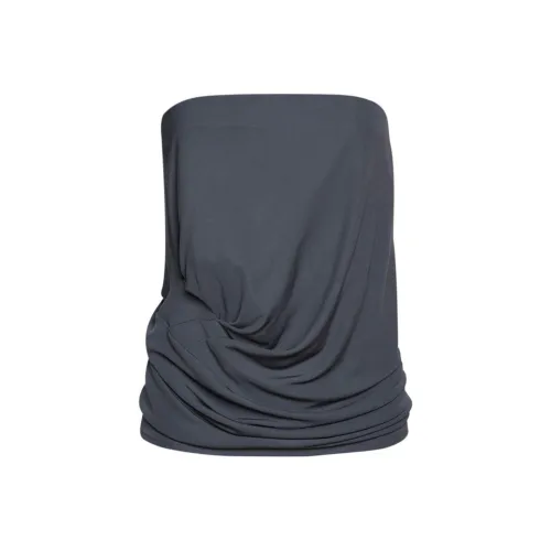 CHRISTOPHER ESBER Strapless Top Women's Gray