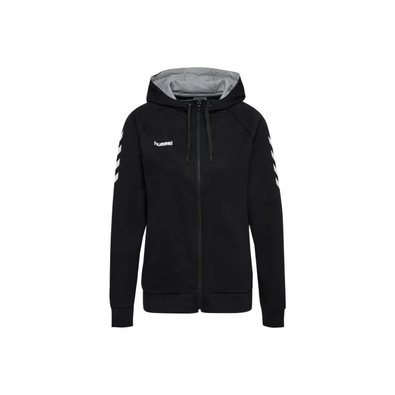 Hummel x COTTON CITIZEN HMLGO ZIP HOODIE WOMAN Sweatshirt Women's Black-0