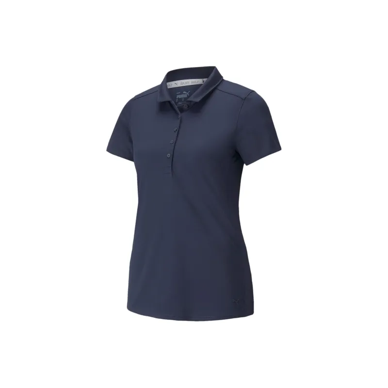 PUMA Polo De Golf Gamer Femme Polo Shirt Women's Marine Blue-0