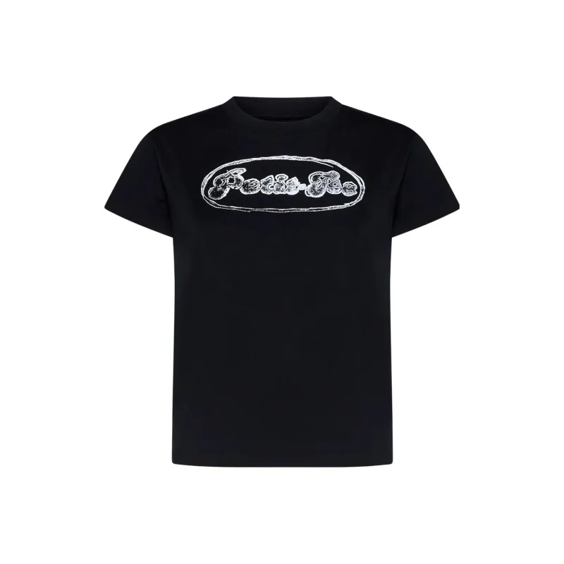 MM6 Maison Margiela Graphic print Cotton T shirt-0