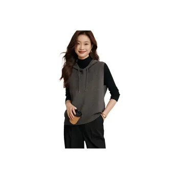Mo Han Yi Mei Knitwear Women's Gray