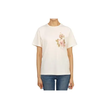 MaxMara T Shirts Women's Ecru