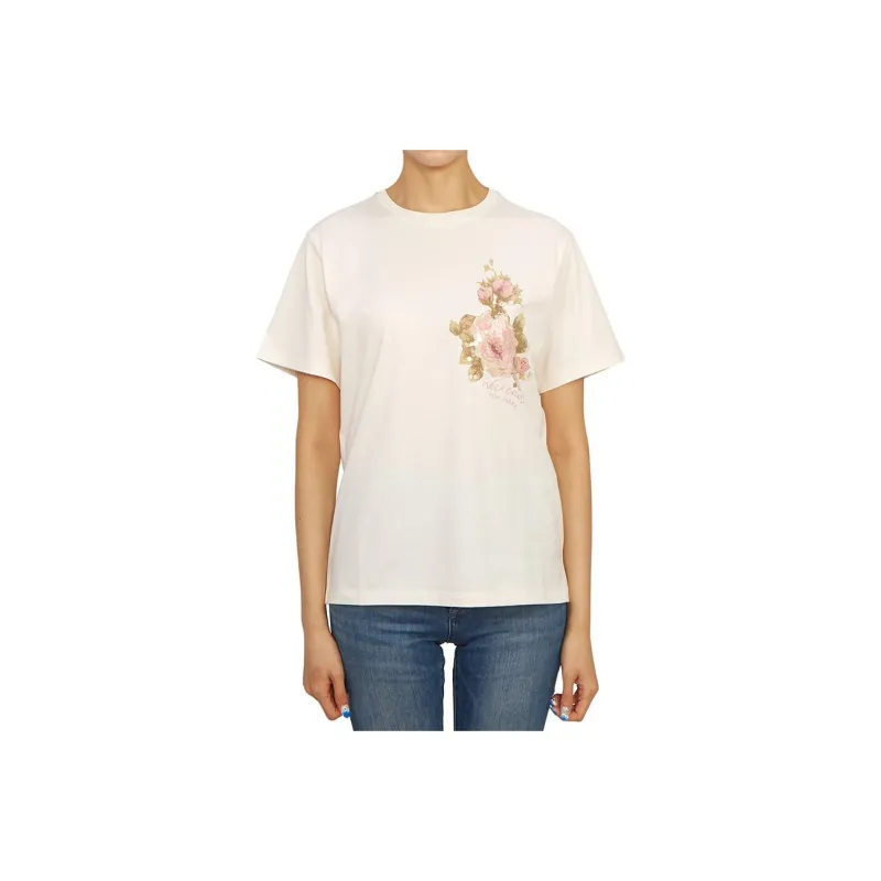 MaxMara T Shirts Women's Ecru-0
