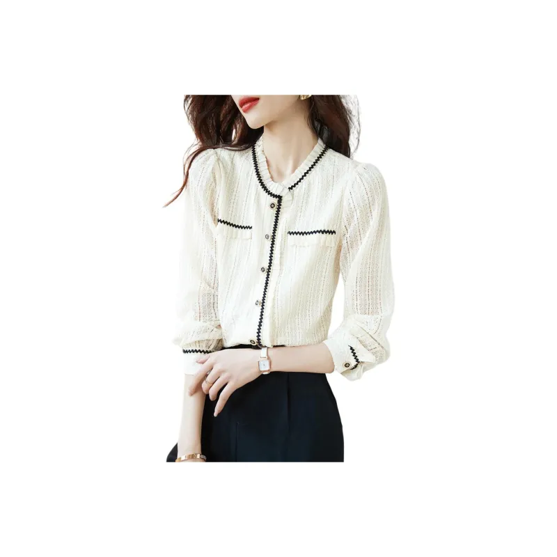 Mo Han Yi Mei Shirt Women's Apricot-0
