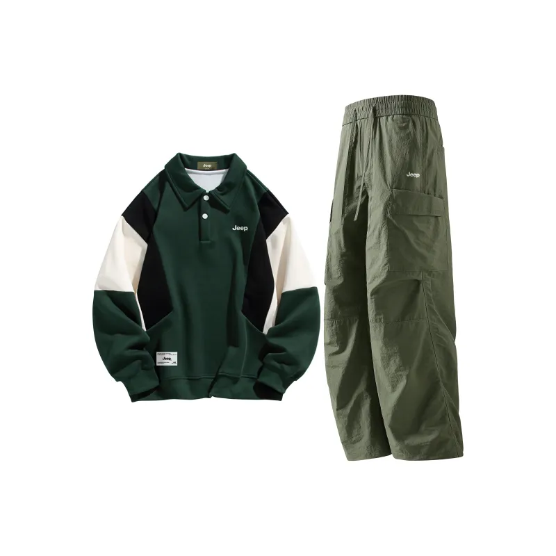 Jeep Sweatshirt Sets Unisex-2