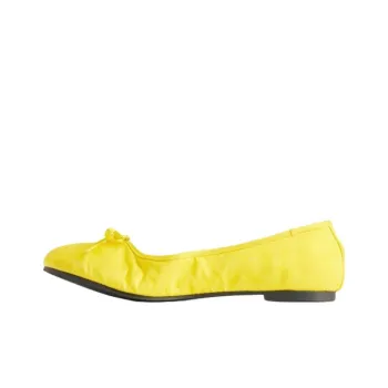 Balenciaga Bow Detailed Ballerina Flats Women's
