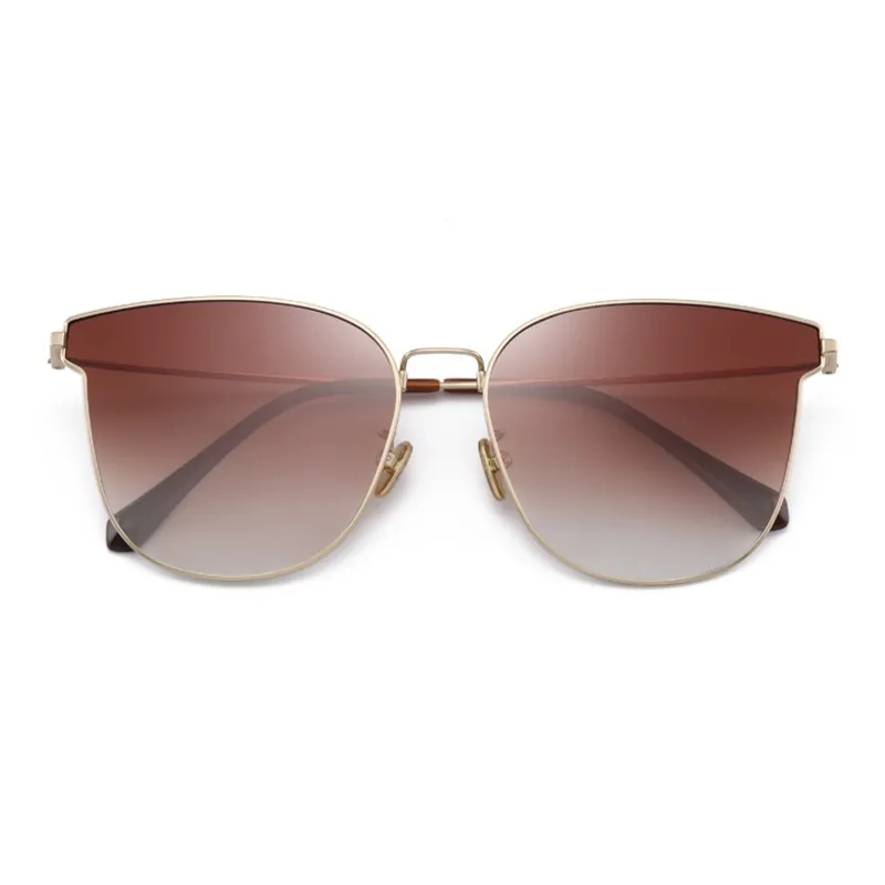 NOME Titanium Irregular Shape Sunglasses Unisex-3