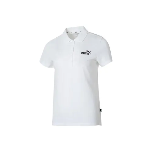 PUMA Polo Shirts Women's White