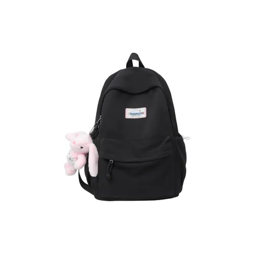 Kaka Tree Nylon Backpack Travel Bag Laptop Bag Unisex Black/Red Blue & Khaki/Blue
