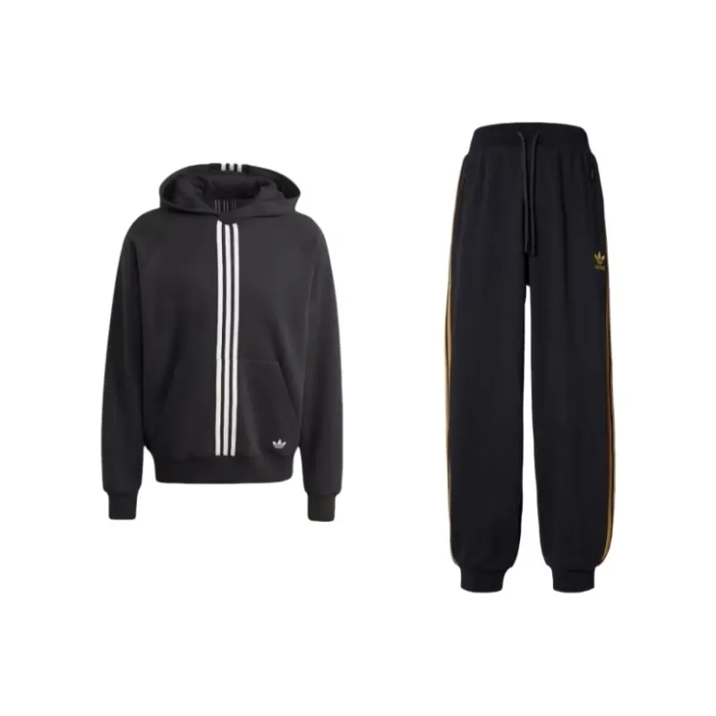 Adidas Originals Sweatshirt Set Men's Black-0