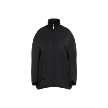 MARNI High Neck Long Sleeved Zipped Bomber Jacket