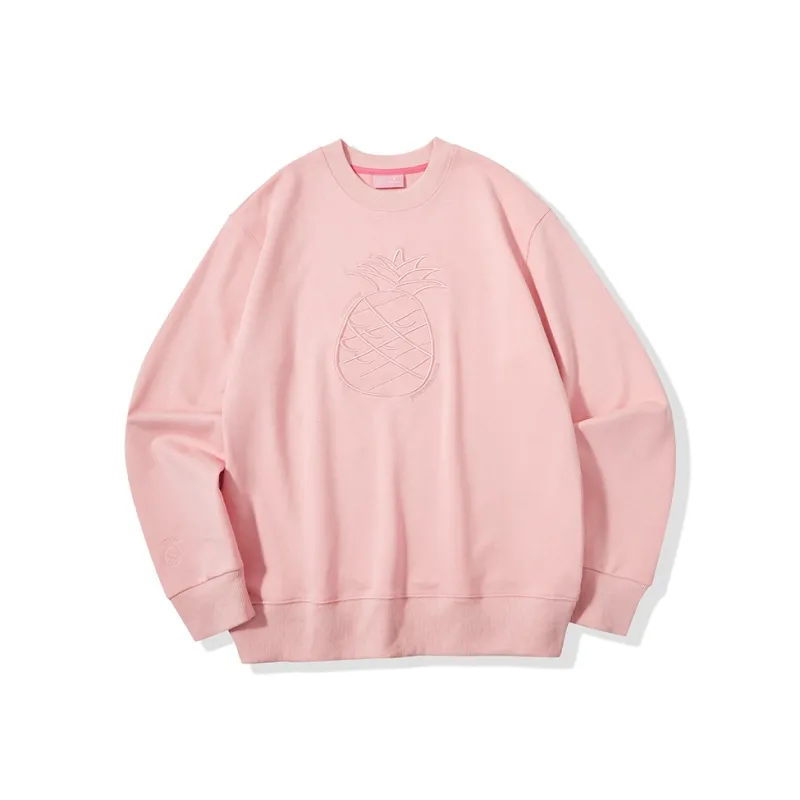 Pink Pineapple Sweatshirts Women's-0