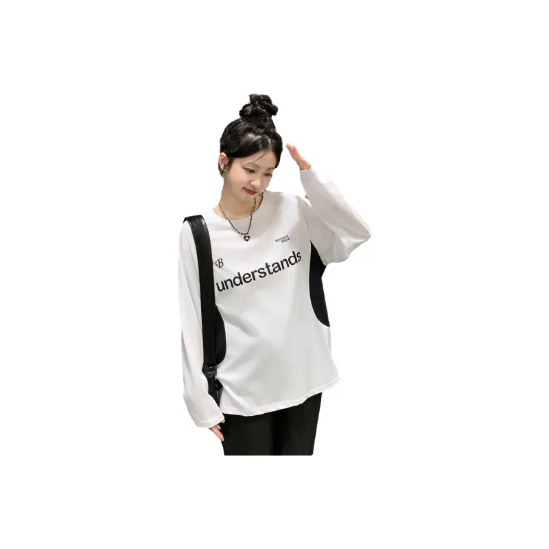 Tonlion T Shirt Women's Raw White-0