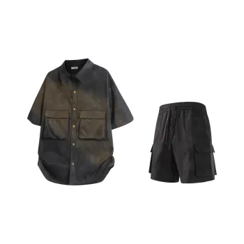 R.super Shirt Matching Set Unisex