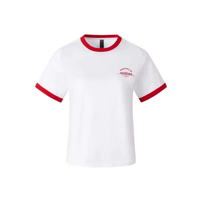 Adidas T Shirts Women's White-0