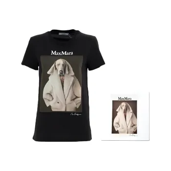MaxMara Graphic Printed Crewneck T Shirt